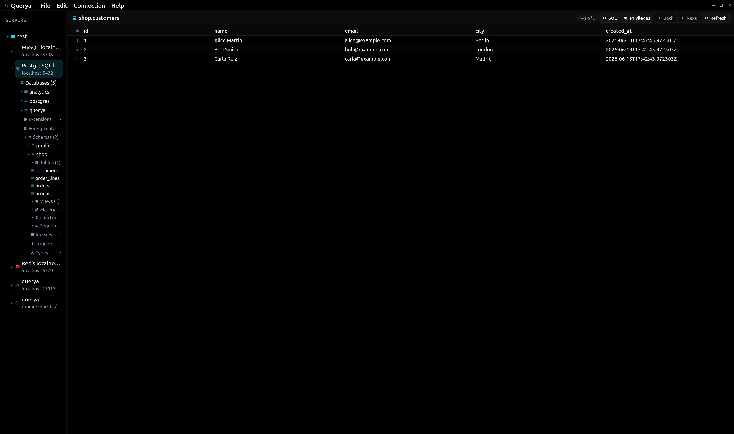 Querya Workspace